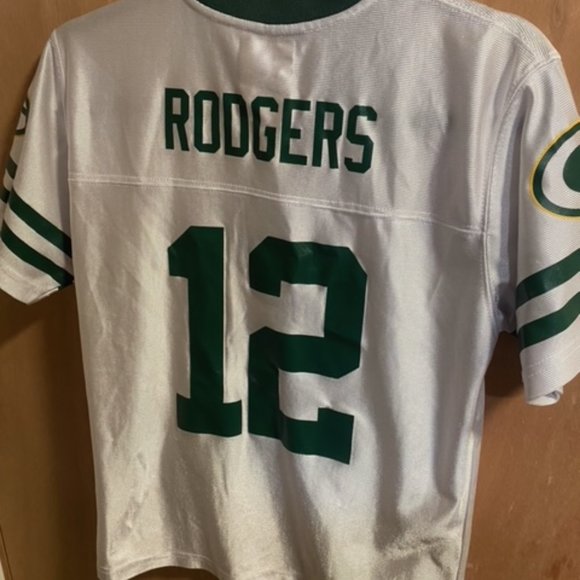 Green Bay Packers Aaron Rodgers Jersey Youth Size Medium - Picture 2 of 4
